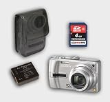 Panasonic - appareil photo numerique - Lumix DMC-TZ3 - Ecran LCD - Accessoires inclus - Argent