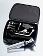 American Diagnostic Corporation ADC 5215 Complete 2.5v Bayonet locking Otoscope / Ophthalmoscope Instrument Set