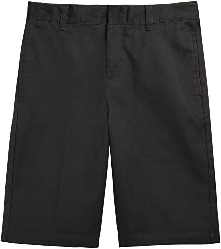 French Toast Flat Front Adjustable Waist Short Boys Black 14
