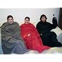Slanky Microfiber Blanket with Sleeves