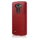 LG G3 Case, Incipio [Impact Resistant] NGP Ultra Case for LG G3-Red