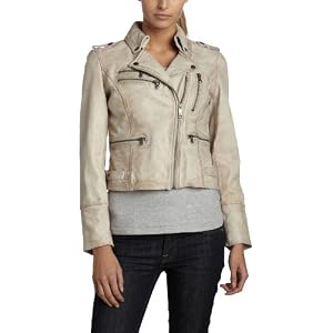 Levi’s Women’s Smooth Leather Assymetrical Motorcyle Jacket