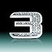 Crystallized Number 3 Car Emblem
