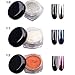 EVERMARKET 12pcs/set Mirror Nail Glitter Powder Nail Art Chrome Pigment Shinning Metallic Nail (5)