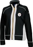 Pittsburgh Steelers -Black- Women's Micro Fleece Jacket
