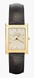 Buffalo Sabres Gold Plated Men's Elite Dress Watch with Leather Strap