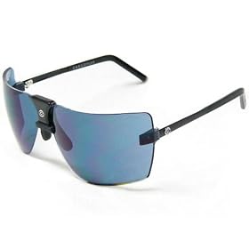 Gargoyles Sunglasses Classic ANSI Black Frame with Black Ice Lenses