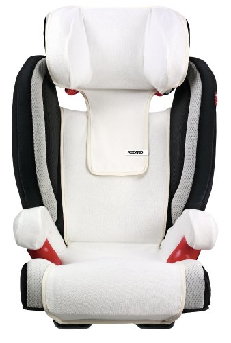 Imagen principal de Recaro 6149.000.10 Monza Seatfix - Funda de verano para silla de coche (grupos 2 y 3), color blanco