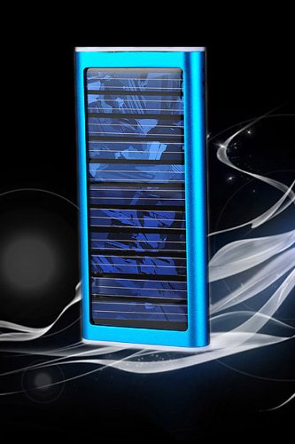 すべての携帯機器に対応する高性能なソーラー(sola)チャージ/ソーラー充電器(ブラック)
