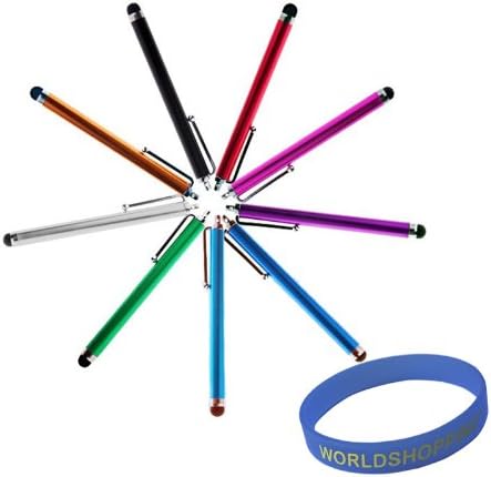 Universal Stylus Pens For Touch Screens, Iwotou Pack of 9 Stylus pens for Samsung Galaxy Tab, iPad, iPhone, Samsung Galaxy S6 and so on