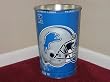 DETROIT LIONS 15" Tall Tapered WASTEBASKET / GARBAGE CAN with Team Logo