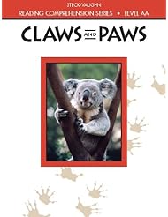 Book: Reading Comprehension Series: Student Edition Grade 2 Claws and Paws - STECK-VAUGHN
