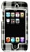 NEW Burbbery Checkbox Checkered Grey with Silver Snap-On Cover Case Cell Phone Protector for Apple Ipod Touch II 2nd Generation Gray