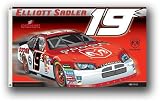  : Elliott Sadler #19 NASCAR 3 x 5 Premium 2-Sided Banner Flag