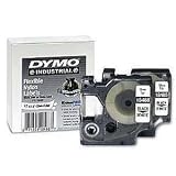 Dymo/CO Star WHITE PERMANENT POLY ( 18484 )