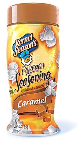Kernel Season's Popcorn Seasoning, Caramel, 3-Ounce Jars (Pack of 6) by Kernel Season's
