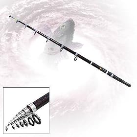 450 cm SALTWATER TELESCOPIC SPINNING OR BAITCASTER ROD