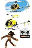DragonFly RC Helicopter + Slingshot Flying Monkey With Scream Sound