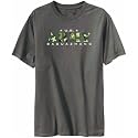 T-Shirt Mens Dark Silver " US ARMY Baguazhang / CAMOUFLAGE " Sports