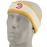 adidas Atlanta Hawks Yellow Trim Team Logo Sweatband