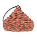 Forzieri Multicolor Italian Handmade Knit Wool Hobo Shoulder Bag