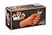 EPPCO TigerGrip 8-Mil Nitrile Glove Disposable Powder, Latex Free Textured Superior Grip Orange Gloves, Medium, Box of 100