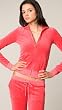 Juicy Couture Graffiti Velour Track Jacket
