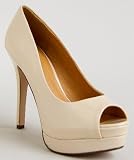 Delicious RIGBY Platform High Heel Peep Toe Stiletto Pump