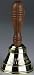Brass and Wood Table Bell