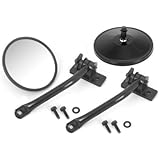 Rugged Ridge 11025.10 Black Quick Release Mirror Relocation Kit