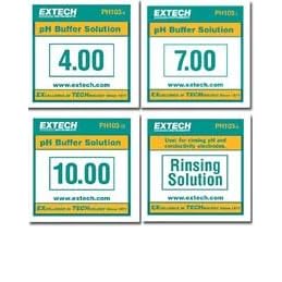 Extech PH BUFFER SOLUTIONS, 20PK INCLUDES PH 4,7,10,RINSE Product ID: PH103 by EXTECH