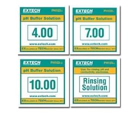 Extech PH BUFFER SOLUTIONS, 20PK INCLUDES PH 4,7,10,RINSE Product ID: PH103