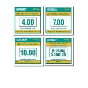 Extech PH BUFFER SOLUTIONS, 20PK INCLUDES PH 4,7,10,RINSE Product ID: PH103 by Extech