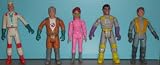 The Real Ghostbusters Fright Features Action Figures - Set of 5