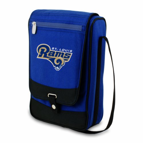 NFL St. Louis Rams Barossa Insulated Wine Cooler Tote with Service for Two