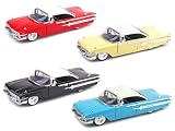 1960 Chevy Impala Showroom Floor 1/24 Set of 4