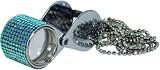 Aquamarine Jeweled Jeweler's Loupe