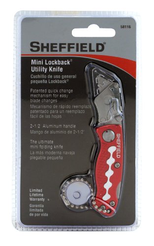 Sheffield 58116 Mini Ultimate Lockback Utility Knife On Sale