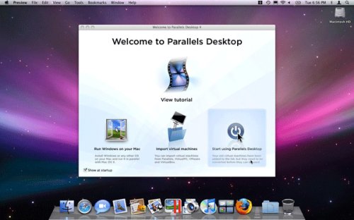 Parallels Desktop für Mac 4.0