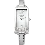 Lipsy Women's Quartz Watch with Mother of Pearl Dial Analogue Display and Silver PU Strap LP171