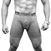 1 BOXER: MEN'S ETERNO ITALY GRAY & BLACK BOXER BRIEF WITH BUTTON FLY: This classic underwear is popular with customers seeking fine cotton briefs at a wholesale price. 100% machine washable fine cotton with excellent support and double stitching throughout. Great for sports, athletics and the game of life!
