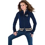 Touch by Alyssa Milano St. Louis Rams Women's Sweater Mix Jacket Extra Small