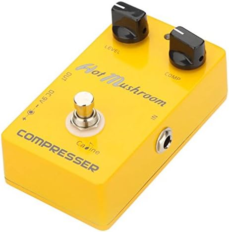 Cp-10 True Bypass Design Compressor Guitar Effect Pedal Designed With On / Off Led Durable Jacks And Foot Switch