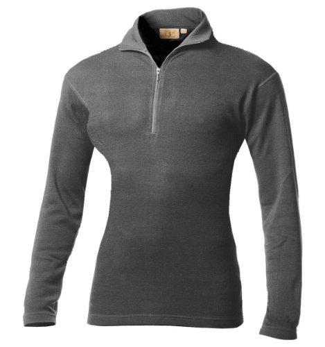 Minus33 Merino Wool Women's Liberty Lightweight 1/4 Zip, Charcoal, XXX-Large On Sale