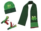 Kidorable Frog Mittens and Hat/scarf Set