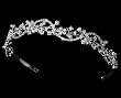 Silver Rhinestone Wedding Heaband Bridal Tiara 120