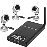Mini size Wireless AV transmission Motion Detection security system w/ 4 Pack water-proof Outdoor day/night Surveillance CCTV Cameras for home/business surveillance