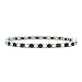 Bling Jewelry Sterling Silver CZ & Emerald title=