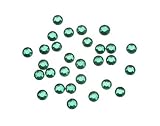 Emerald Stick On Rhinestones 5mm (200 pc)