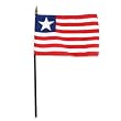 Liberia Flag 4 x 6 inch